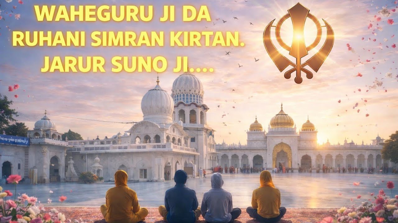 🙏Waheguru Ji Da Naam – Mann Nu Shaant Kar Den Wala Kirtan ✨Non Stop Naam Simran 