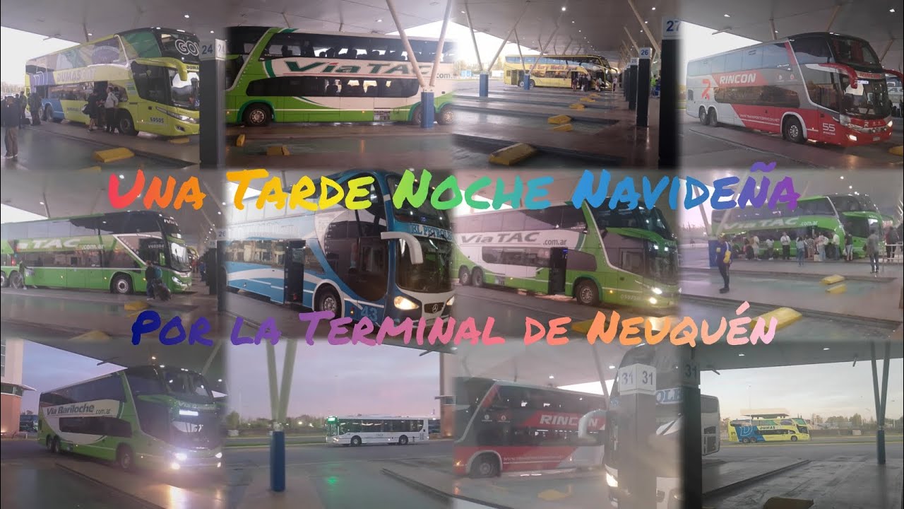Una Tarde Noche Navideña por la Terminal de Neuquén