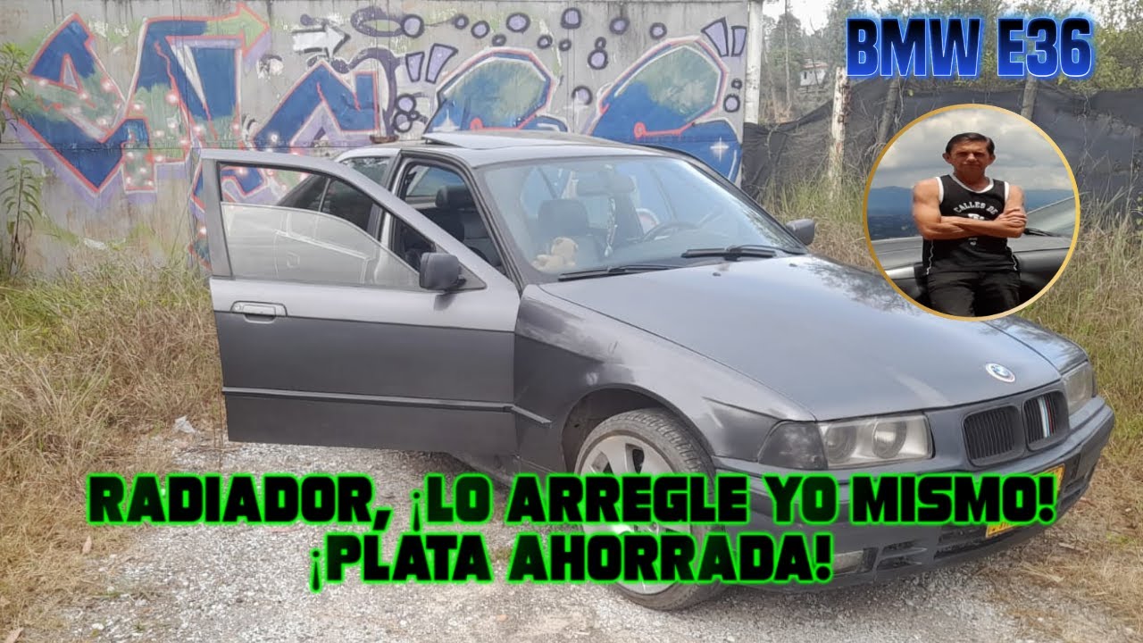 BMW E36: ¡Yo mismo arregle la fuga del radiador! (Reparación de radiador casera)