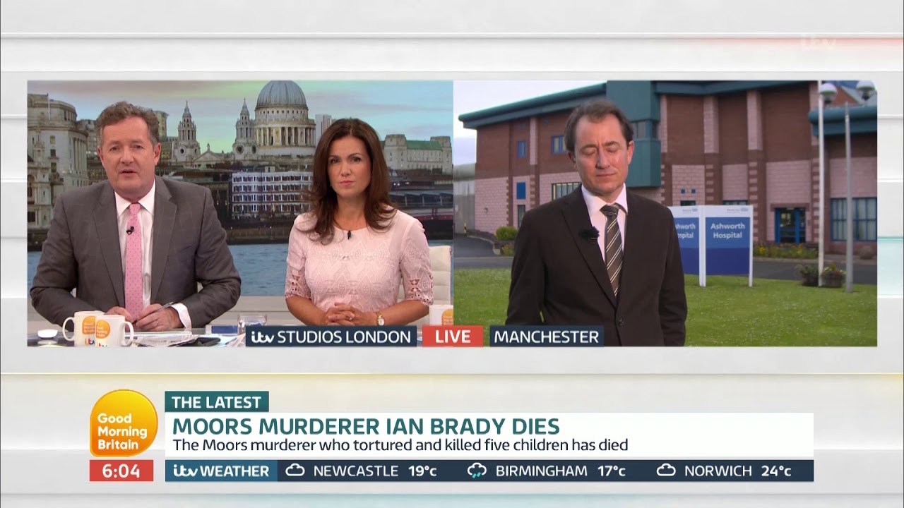 Moors Murderer Ian Brady Has Died | Good Morning Britain