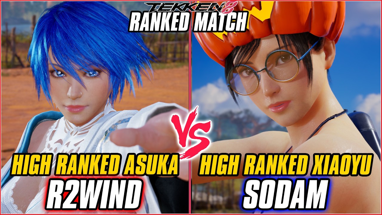 TEKKEN 8 ▰ R2WIND (Asuka) vs SODAM (Xiaoyu) ▰ T8 RANKED GAMEPLAY