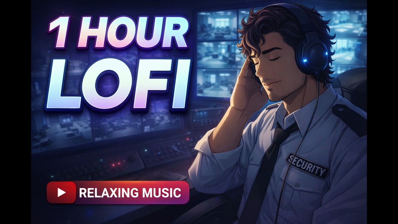 Late Shift Lofi Security vibe 1 hour