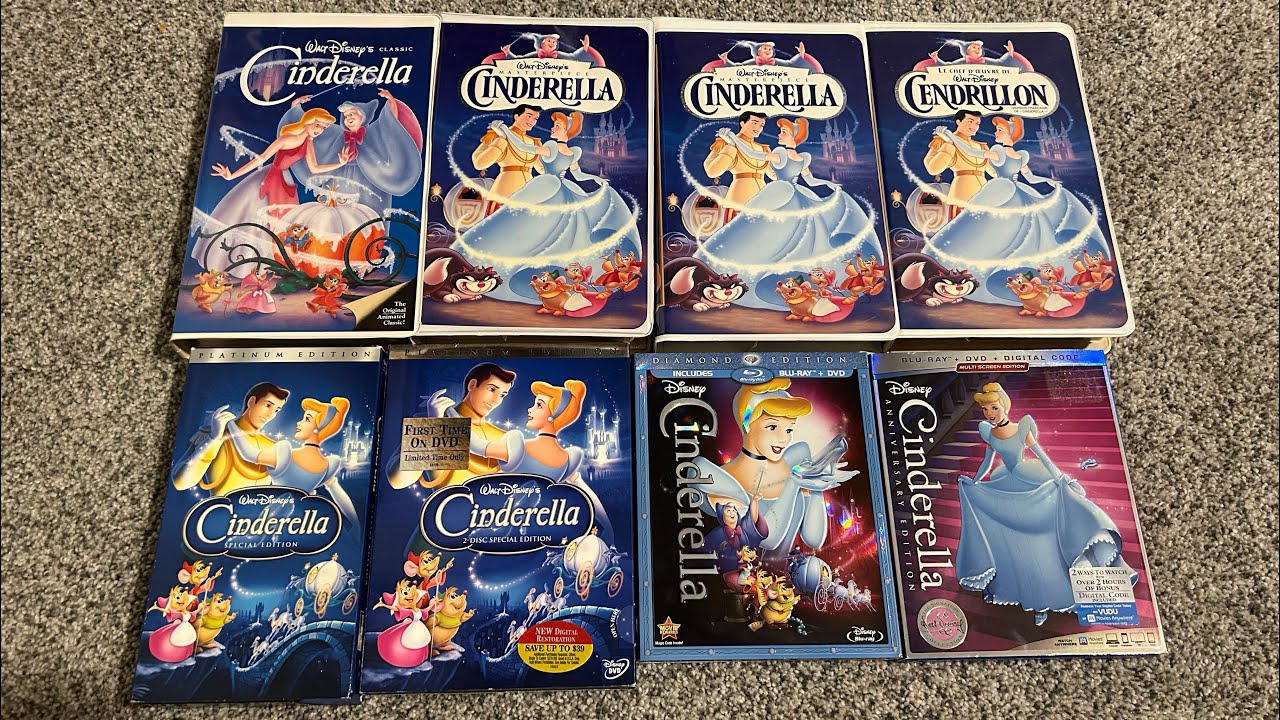 Comparison Video For Walt Disney’s Cinderella (1950): 75th Anniversary Edition