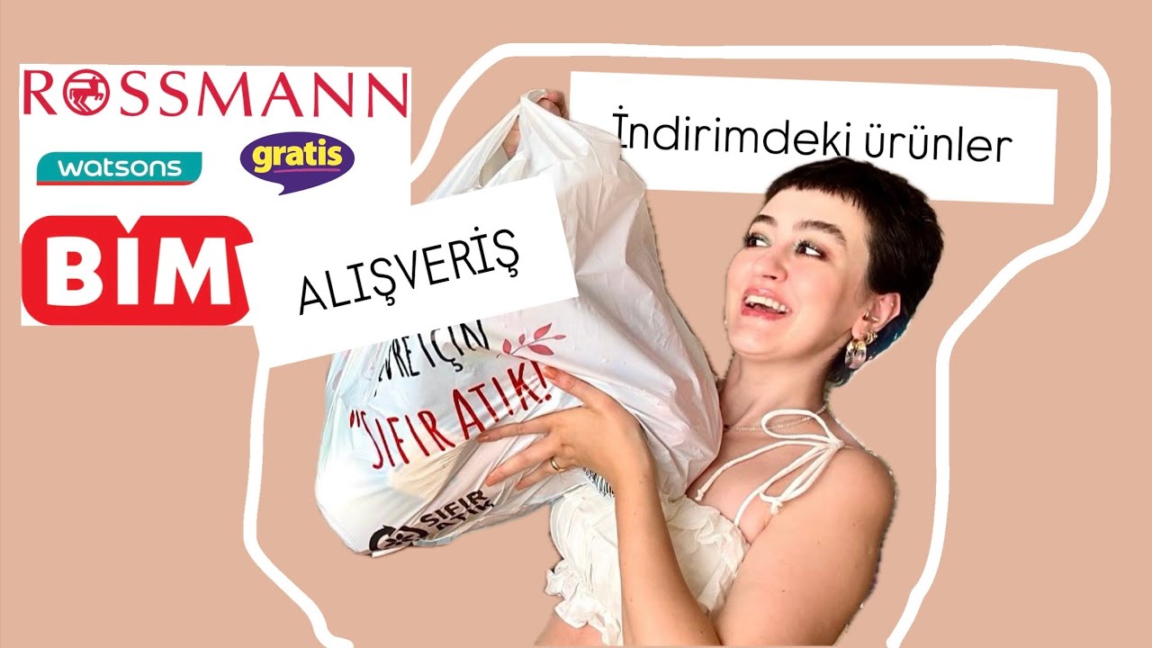 ALIŞVERİŞ| Bim-Rossmann-Gratis-Watsons’dan aldıklarım ve İndirimdeki Ürünler 🛍️