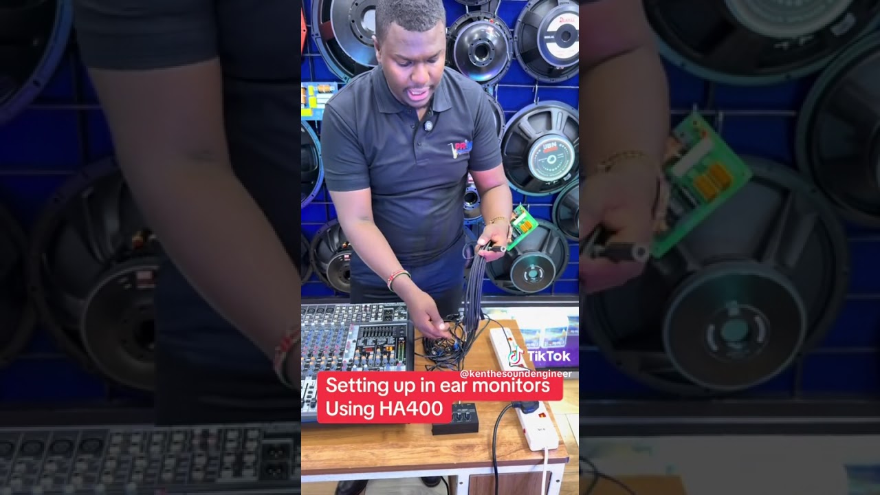How to Set Up In-Ear Monitors with the Behringer HA400 | Quick & Easy Guide