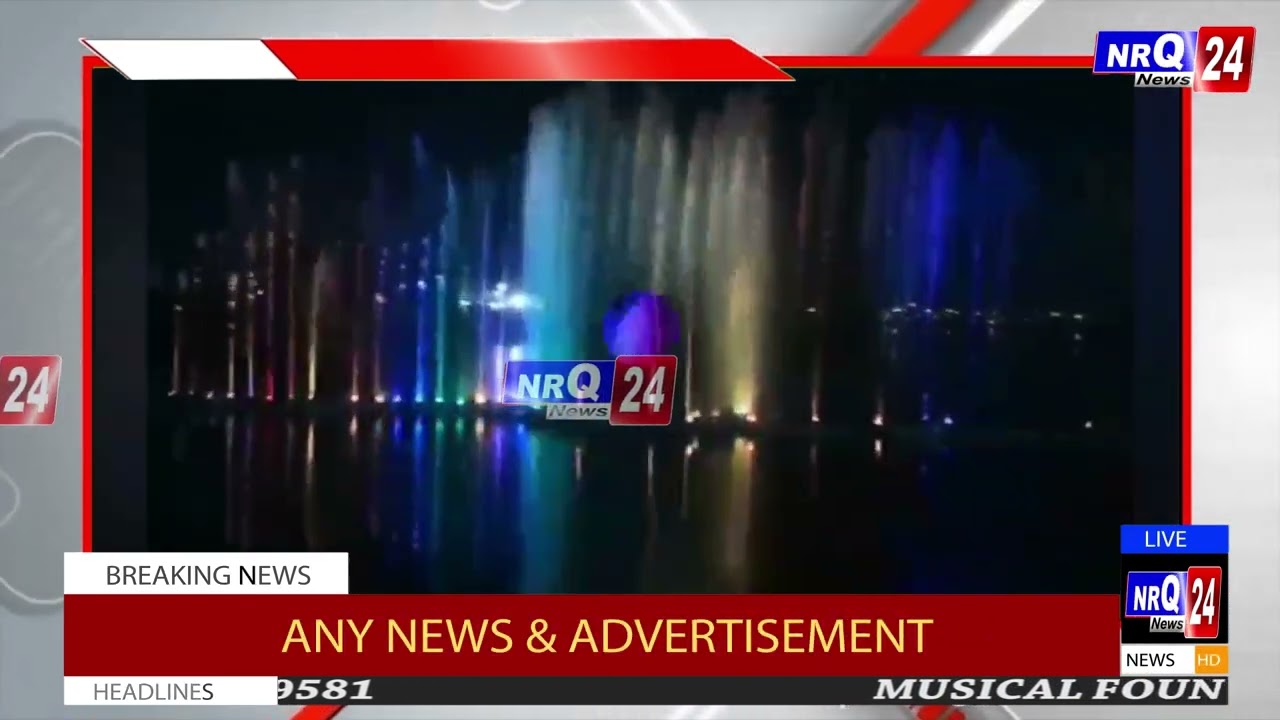 MUSICAL FOUNTAIN KA IFTETA AMAL MAI LAYA GAYA MIR ALAM TANK PER