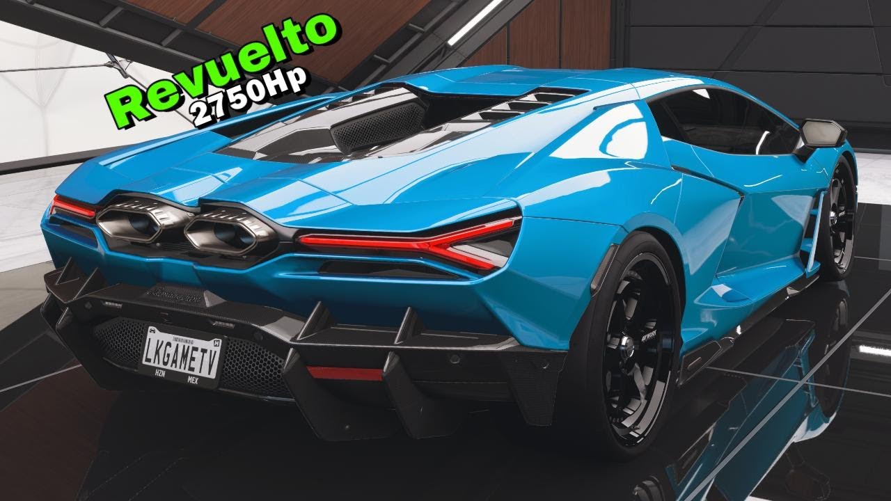 2750Hp LAMBORGHINI REVUELTO - FORZA HORIZON 5 | CUSTOMIZATION & TOP SPEED TEST