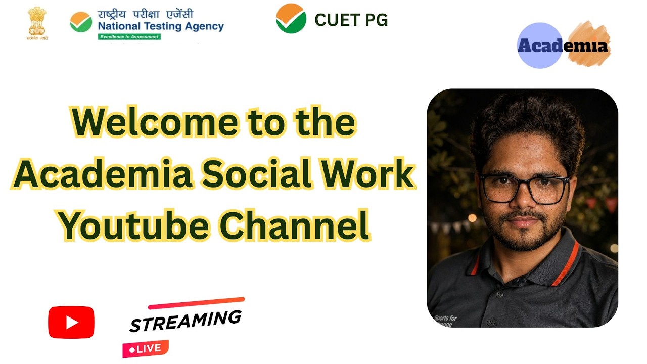 NTA CUET PG MSW HUQP21 Social Work Nadeem Tyagi Exam date 25 March 2026