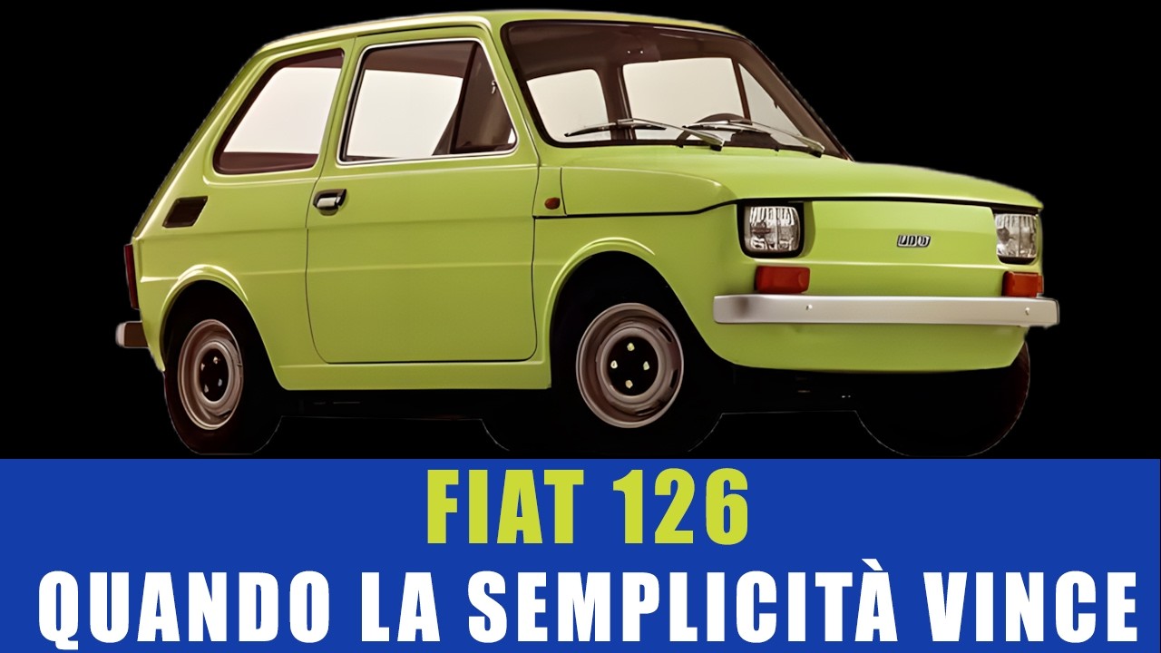 Fiat 126 l’auto della patente
