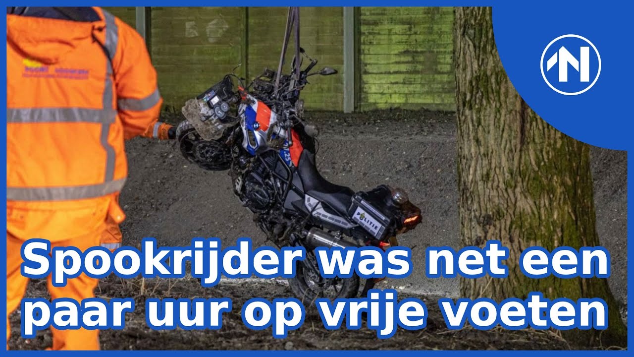 Agent zwaargewond na botsing met spookrijder op A7