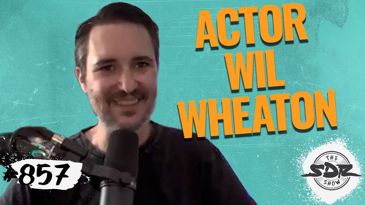 Actor Wil Wheaton on Star Trek, the Stand By Me reunion, blind ranking & more | SDR Show 857