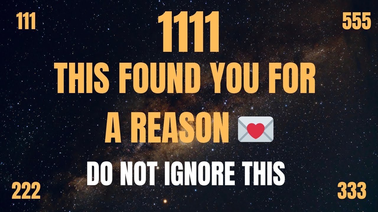 THIS is your message from your angels&mdash; Watch This Now #manifestation #1111