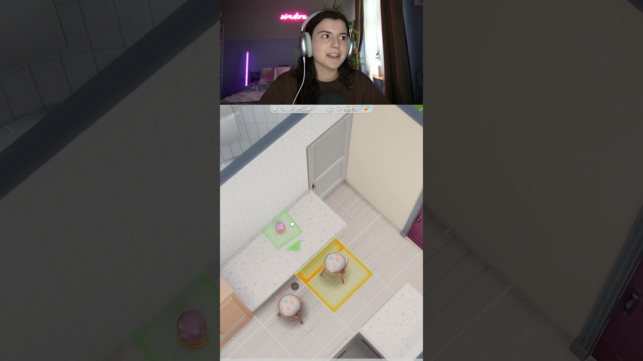 DOM W KSZTAŁCIE JAJA W THE SIMS 4!  #sims4 #shorts