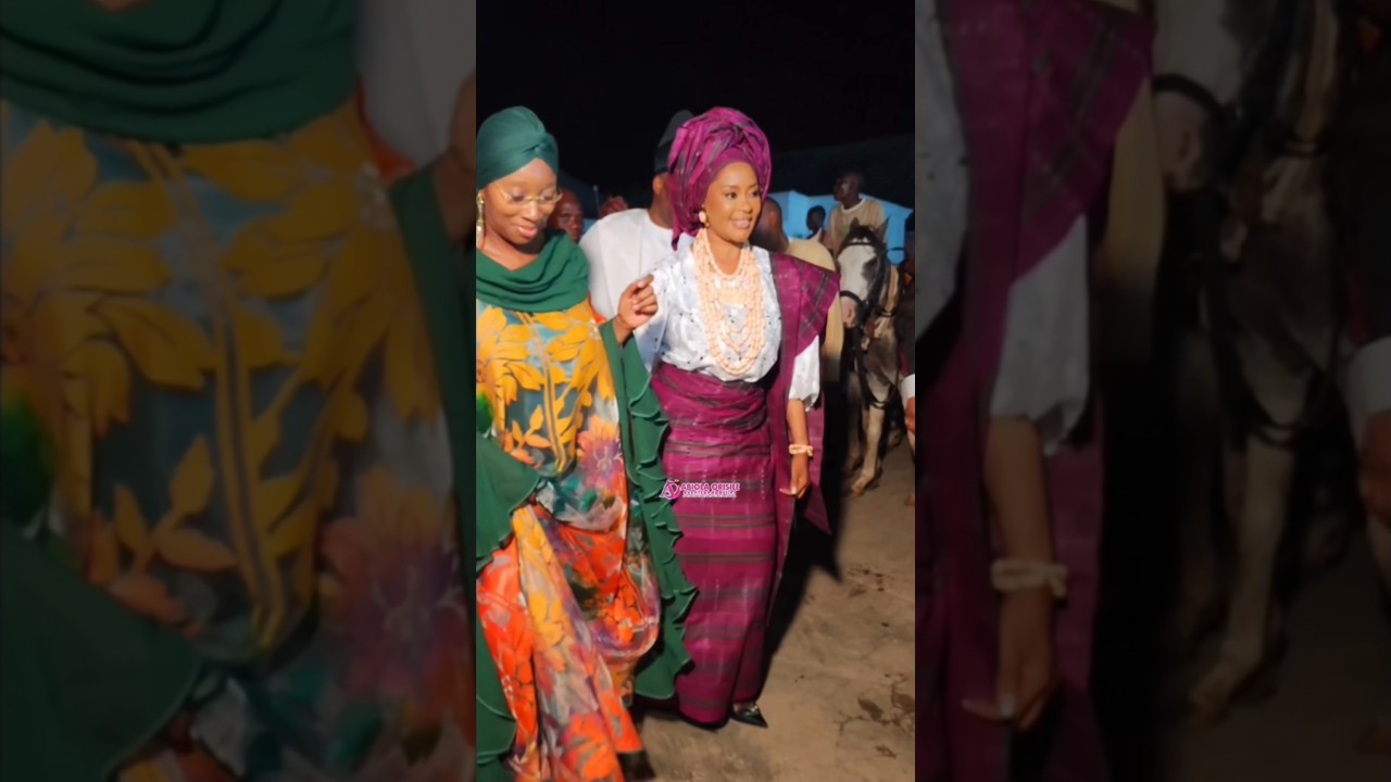YEYE MOREMI OODUA, CHIEF MRS. OLUFUNSHO AMOSUN & HER HUBBY ARRIVES MAJESTICALLY FOR HER DINNER PARTY