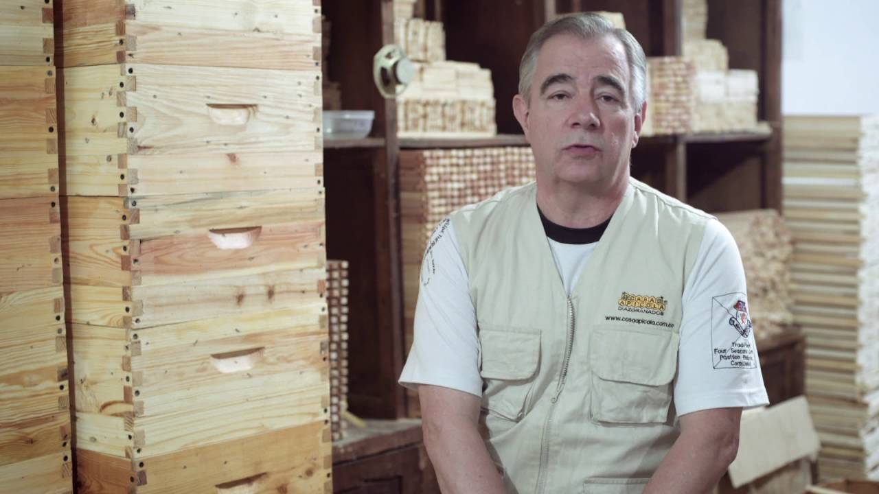 Laminado y estampado de cera de abejas