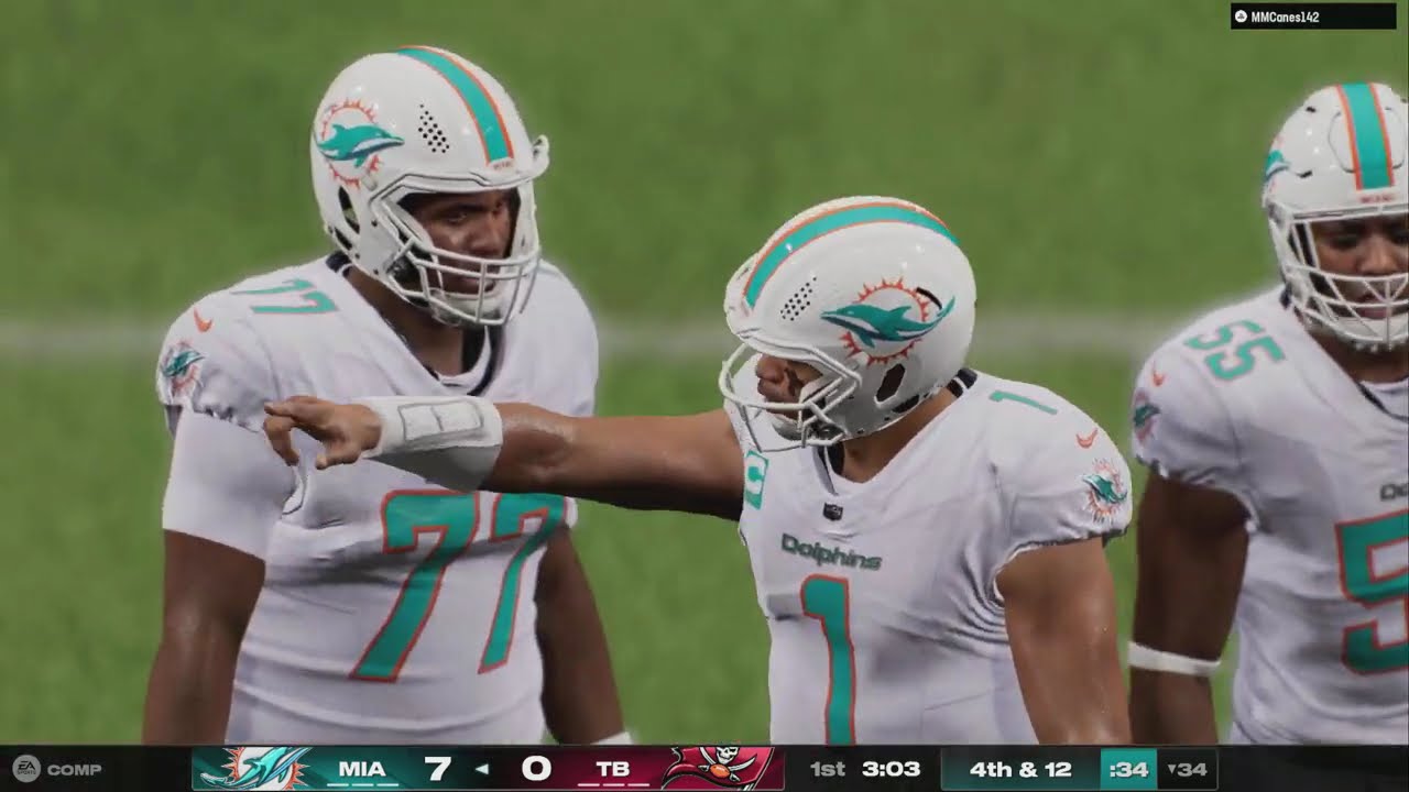 Madden NFL 25 || First game Miami Dolphins at Tampa Bay Bucs