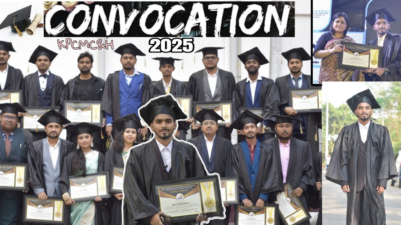 Convocation 2025 🎓🥺|| Kpc Medical College & Hospital || A Cinematic Convocation Video 