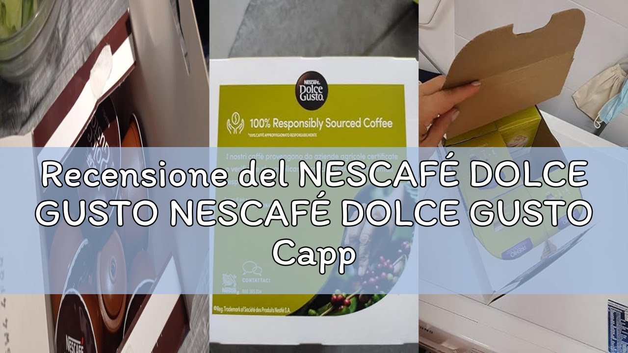 Recensione del NESCAFÉ DOLCE GUSTO NESCAFÉ DOLCE GUSTO Cappuccino, 6 Confezioni da 16 Capsule (96 C