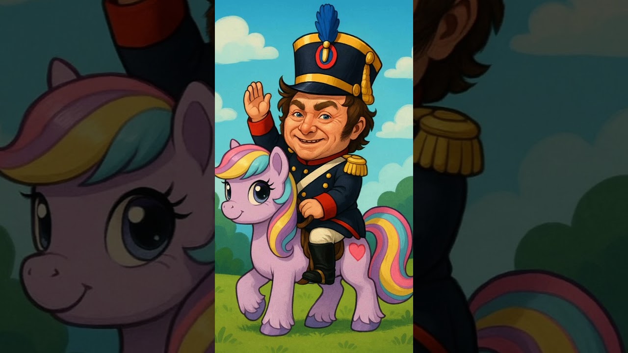 Milei se sube al pony. #FueraMilei #Granadero
