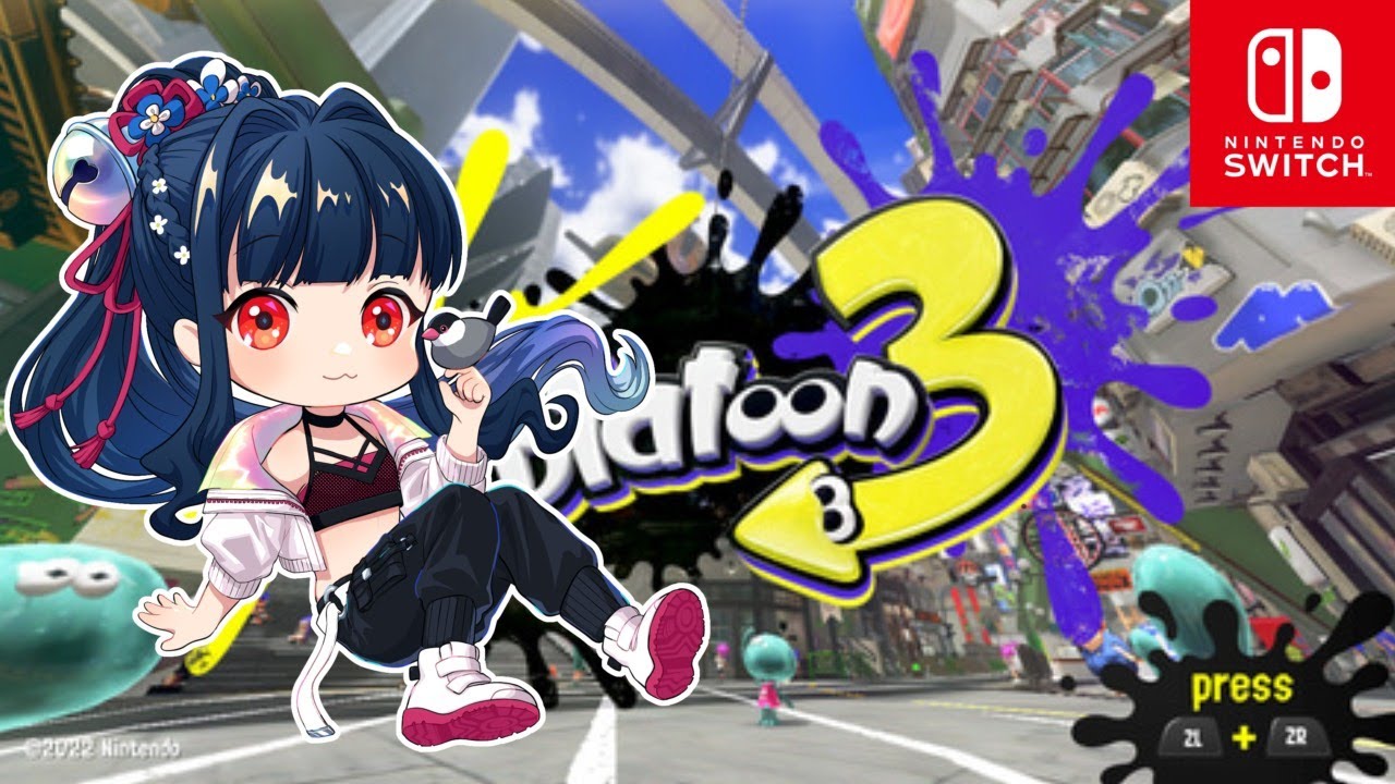 【生放送】Splatoon3【VTuber/朱･春鈴】