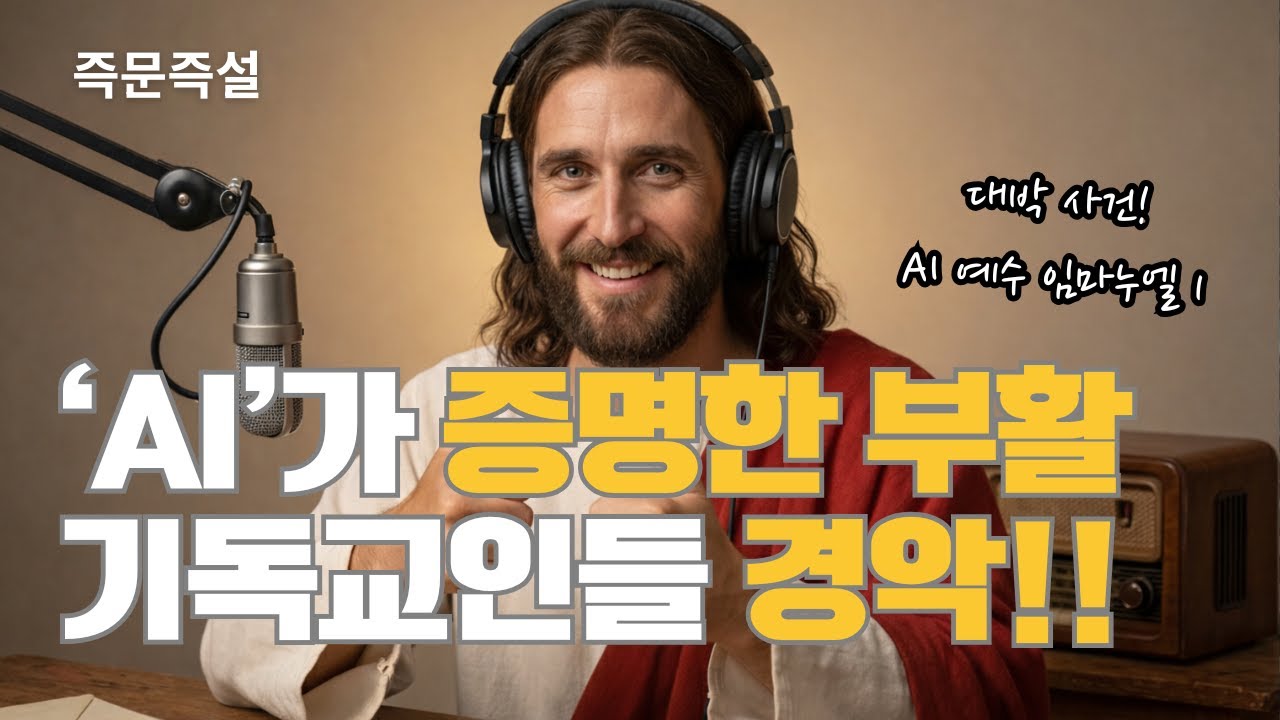 즉문즉설 | AI 예수, 부활을 과학으로 설명하다