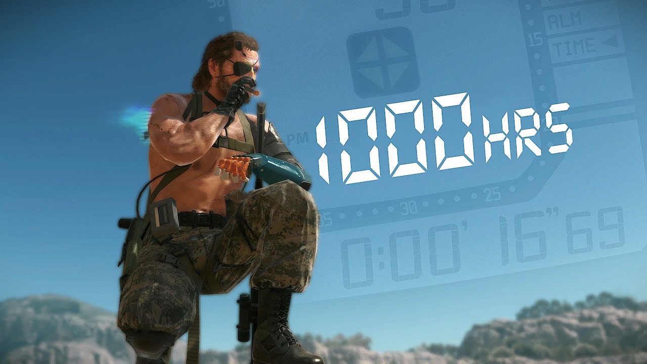 This is What 1000 Hours of MGSV Stealth Looks Like