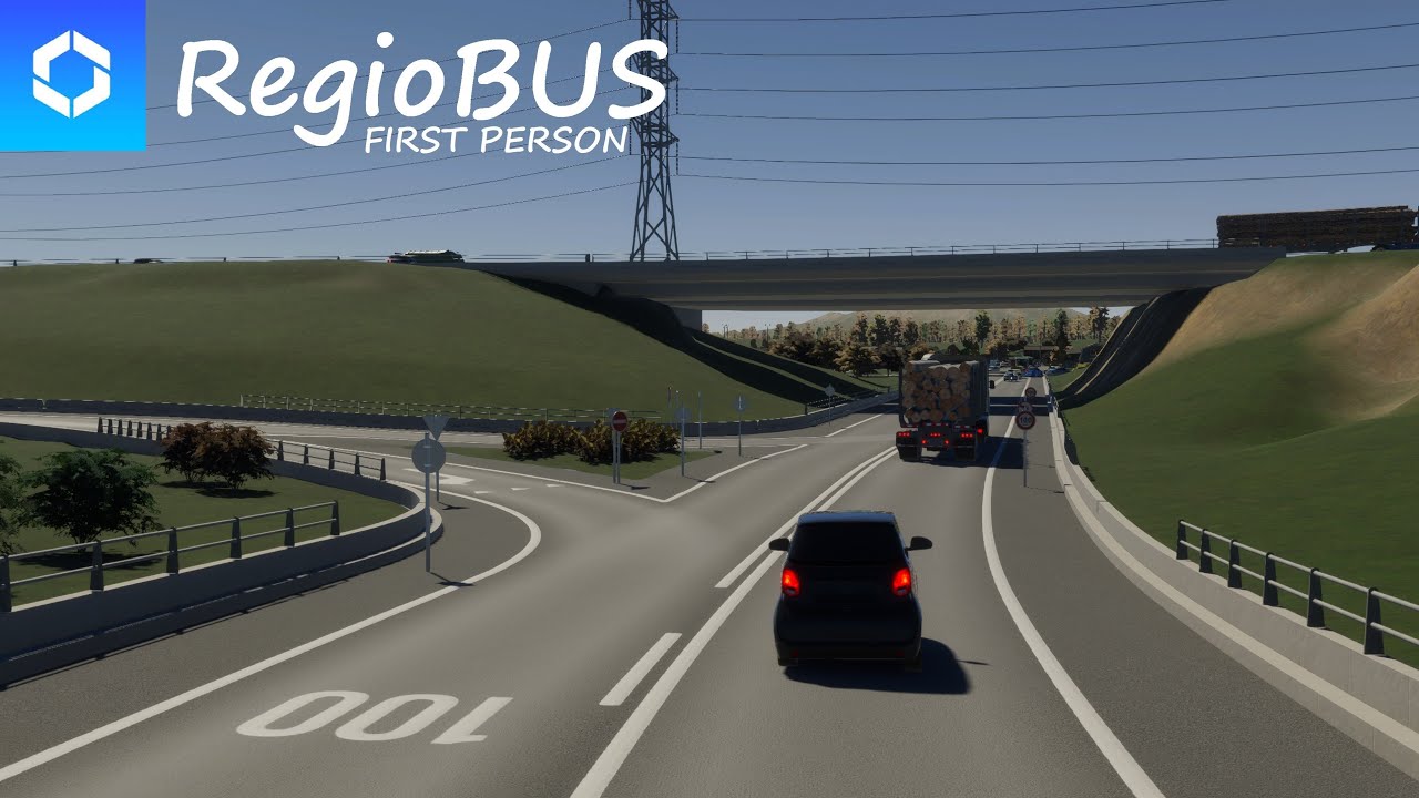 Cities Skylines 2 - FIRST Person Drive - RegioBUS