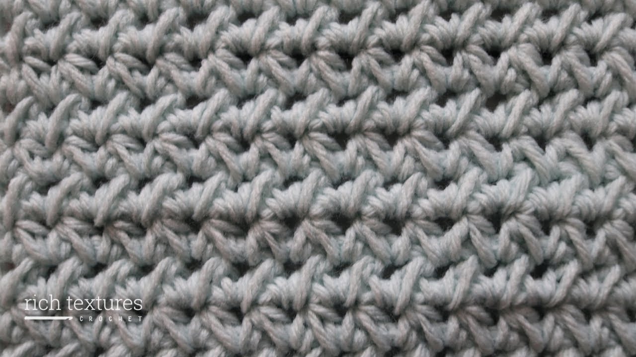 Heather Stitch Crochet Pattern | How to Crochet