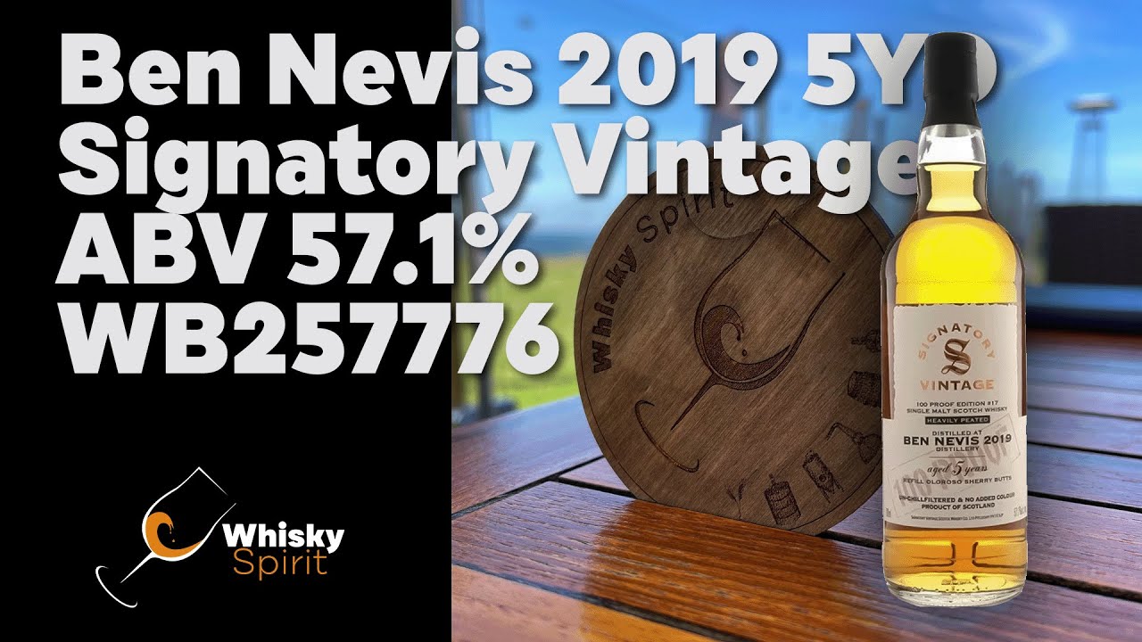 Whisky Spirit #41 Ben Nevis Signatory Vintage 5YO 100proof Batch 17 - Morska Degustacja S03E12