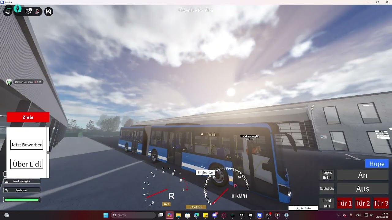 Bus Zeigen bei German Bus Simulator (Roblox)