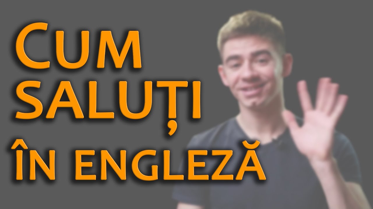 SALUTURI în Engleză