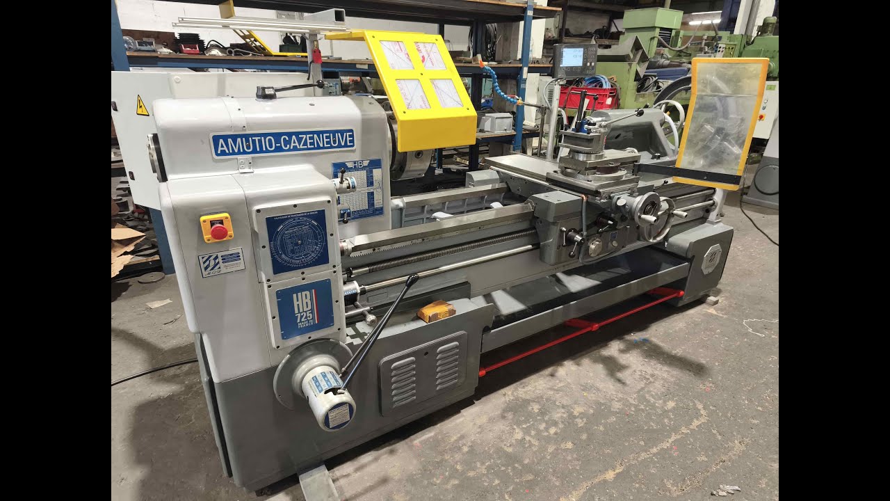 Torno Amutio Cazeneuve HB725 de 1500 reconstruido