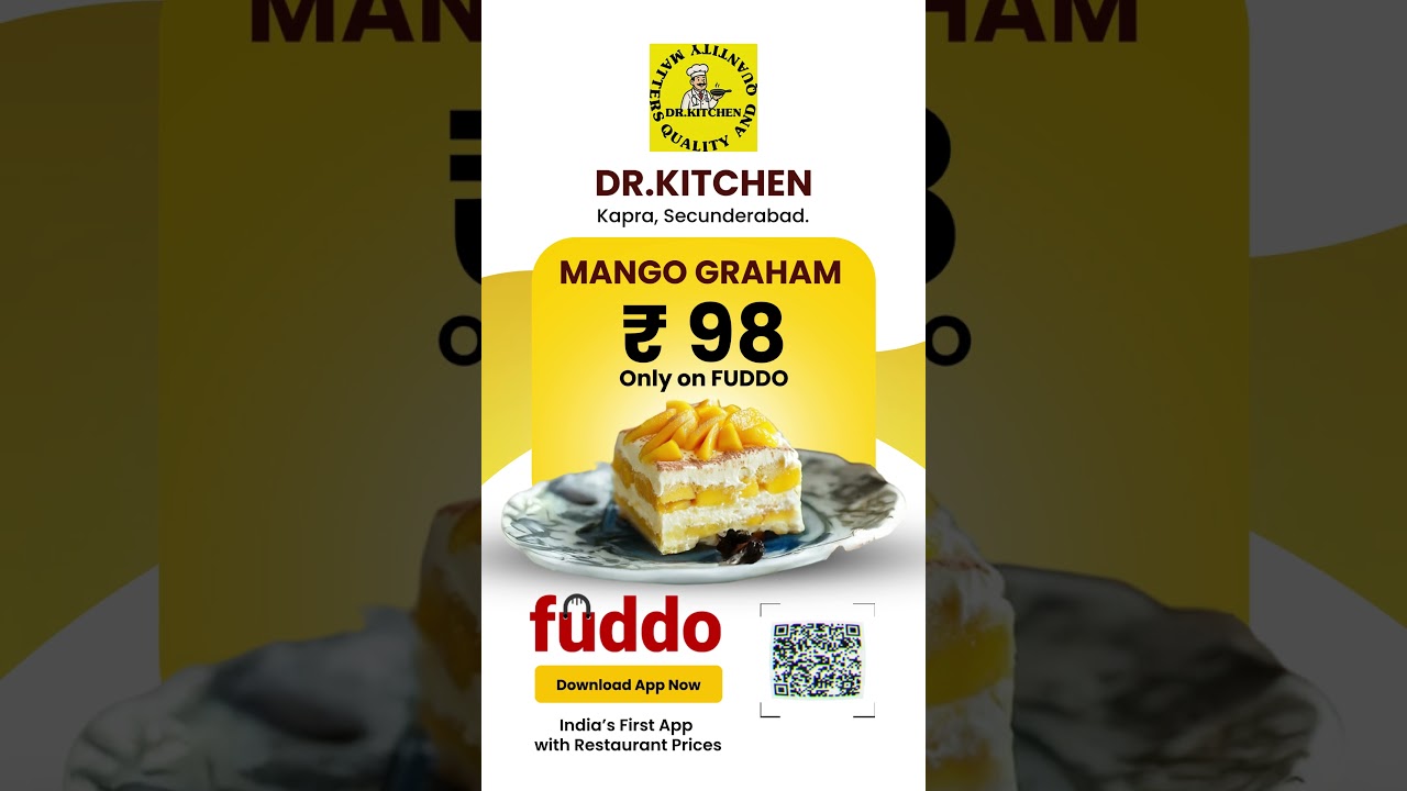 This Chilled Dessert Is A Must-Try Only ₹98! | Exclusive on Fuddo | Dr. Kitchen, Kapra #dessert