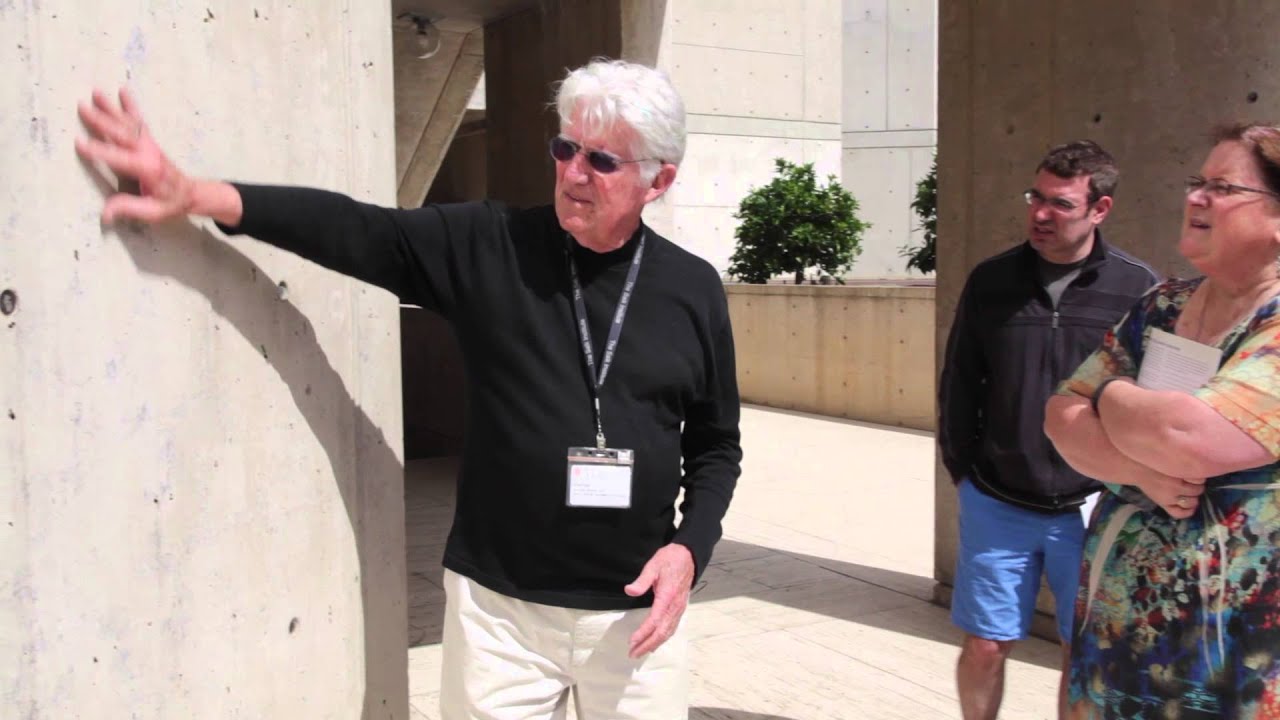 Salk Architecture: concrete