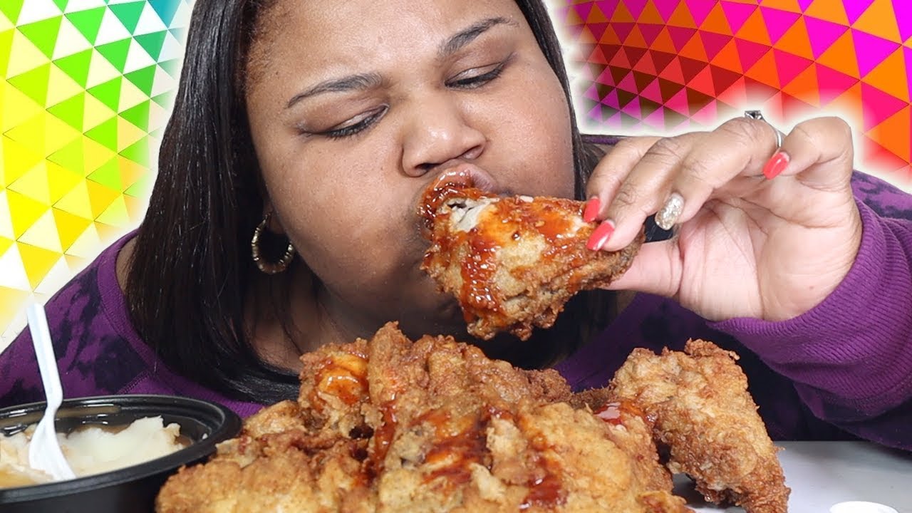 CHICKEN WEEK DAY 4| kfc mukbang|HOT FRESH FRIED CHICKEN| 먹방| prissy p