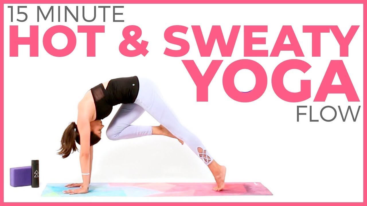 Yoga for Weight Loss | 15 minute Hot & Sweaty Power Yoga Routine 🔥