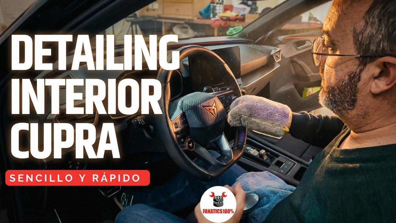DETAILING interior del CUPRA LEÓN VZ