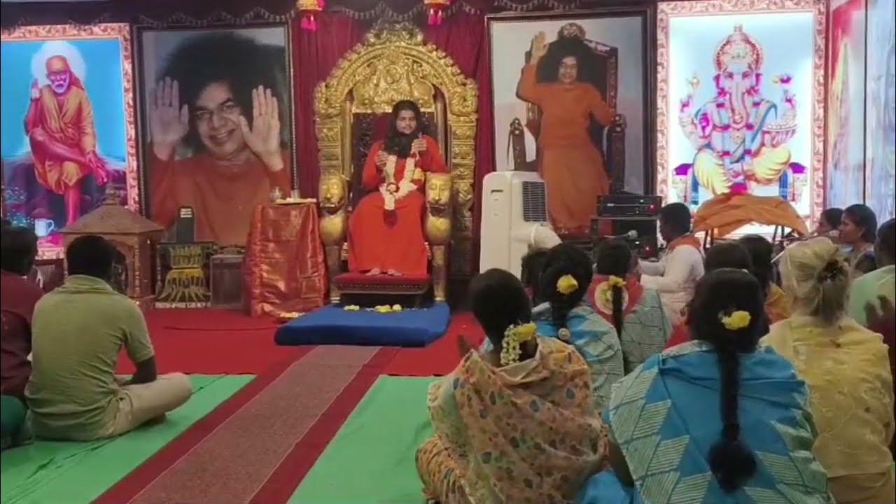 Prema Sai Bhagwan Thursday Bhajan Santhi Nilayam Rettaparthi|Prema Sai Baba Bhajan|#premasaibaba
