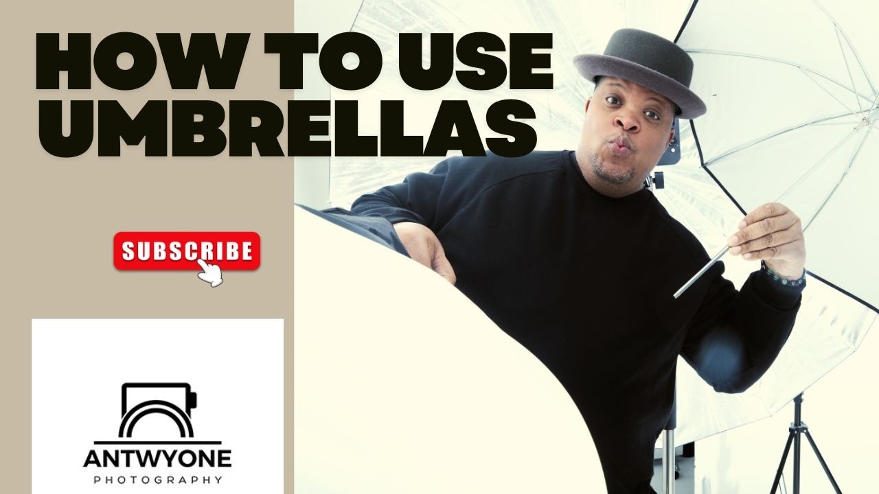 HOW TO PHOTOGRAPH WITH UMBRELLAS,SCRIM AND BULBS DIFUSSERS