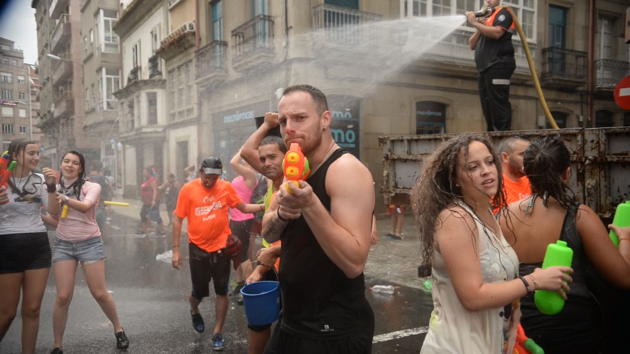 Fiesta del Agua 2016 en Vilagarcía de Arousa