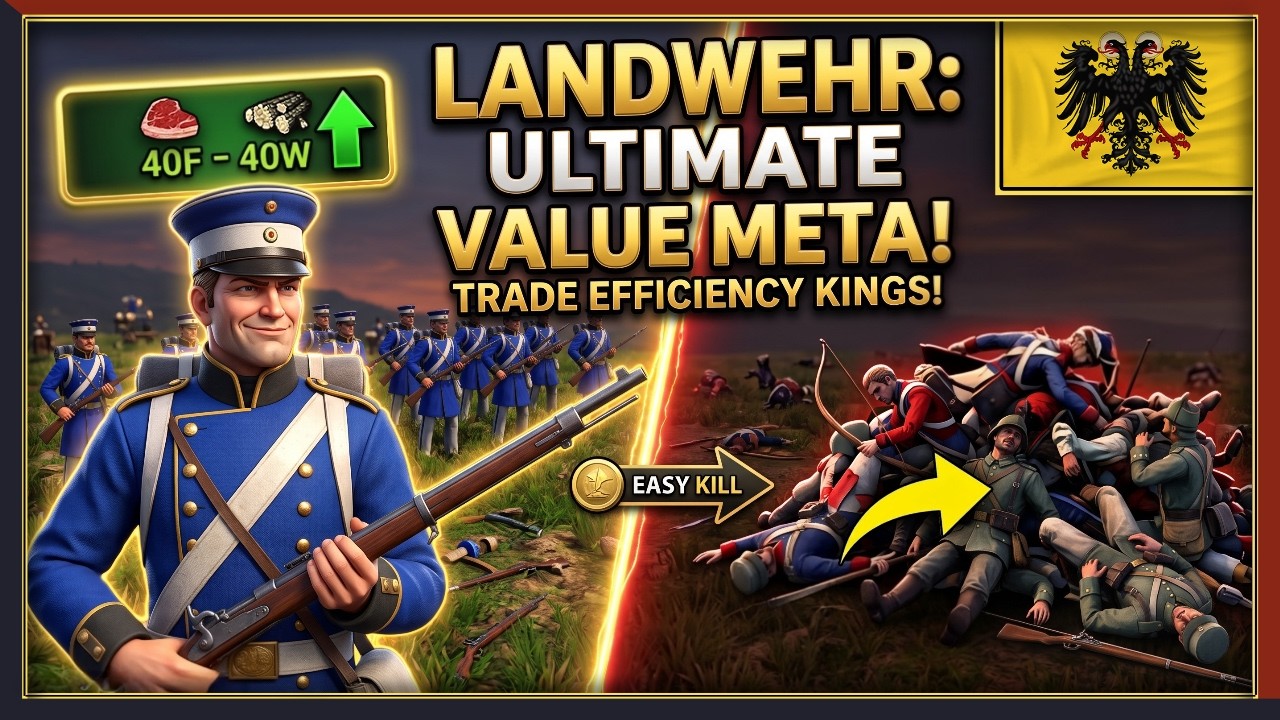 The Most COST-EFFICIENT German Unit (German Meta?!)