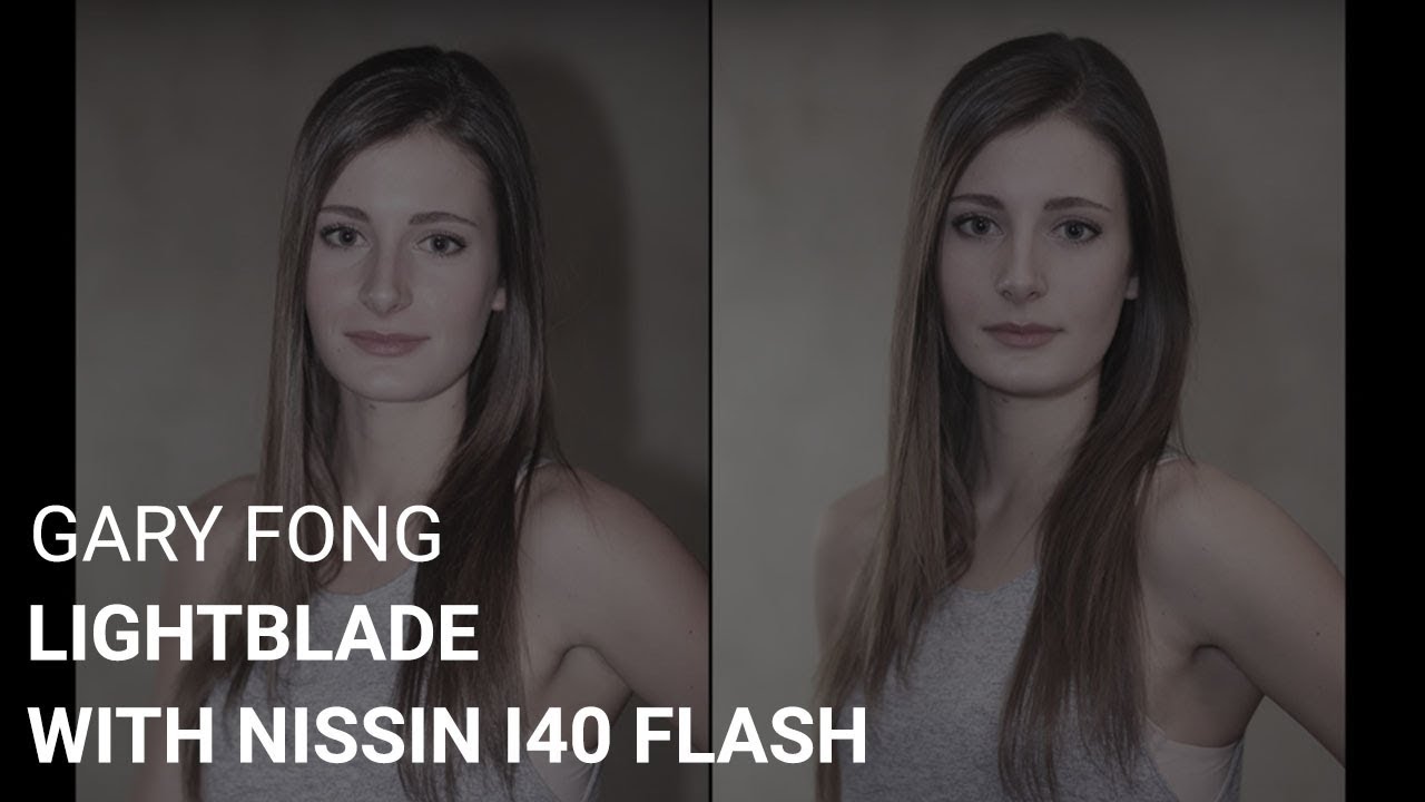 Gary Fong Lightblade with Nissin i40 Flash