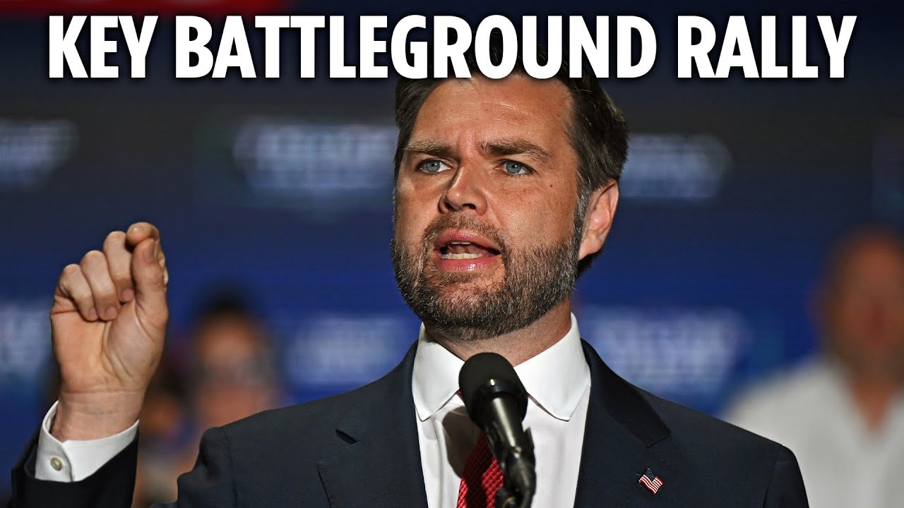 LIVE: JD Vance holds MAGA rally in swing state Pennsylvania