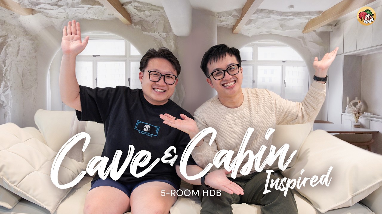 Inside A Cave & Cabin Inspired Home You Won&rsquo;t Believe Exists! | Singapore BTO Home Tour | Get ID