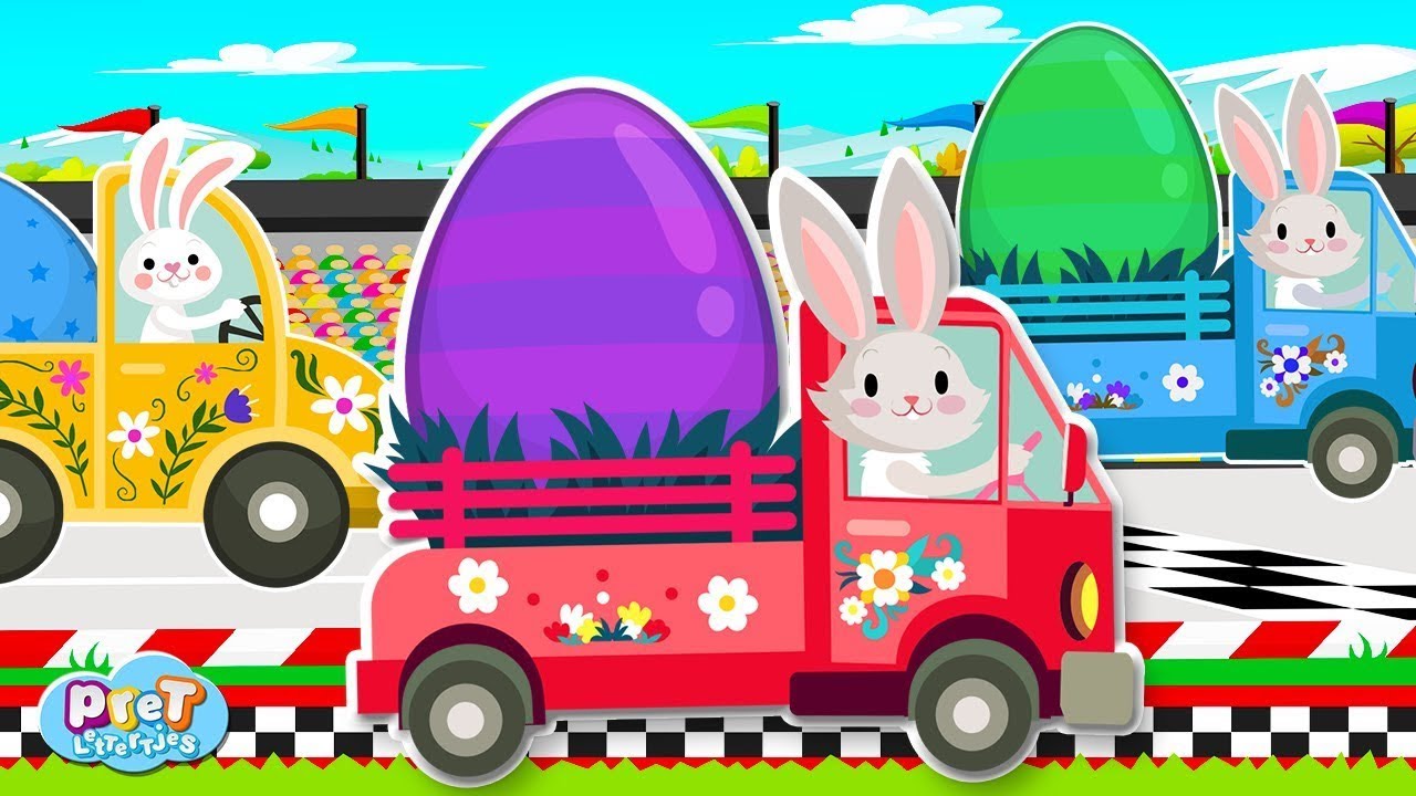 Pretlettertjes Auto in de Wasstraat 🚗 | Kleuren Leren Nederlands | Auto Kinderfilmpjes