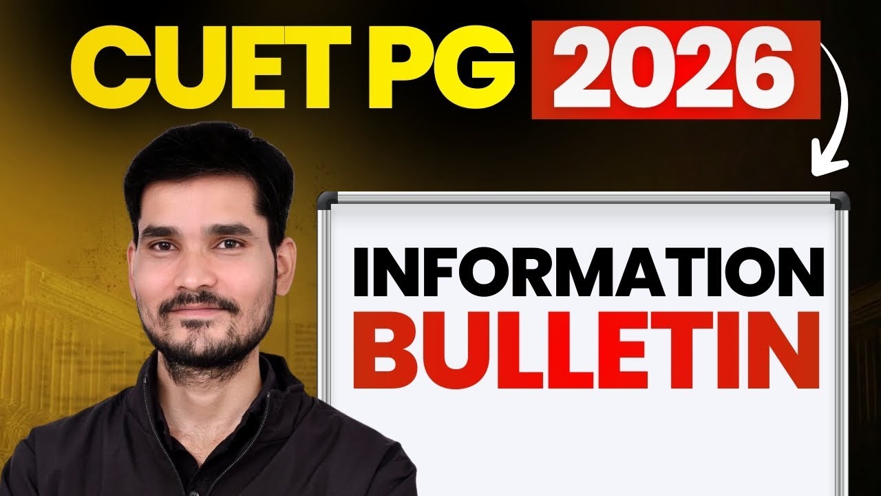 CUET PG 2026 Information Bulletin Out | Eligibility, Exam Pattern, Syllabus &  ALL Important Dates✅