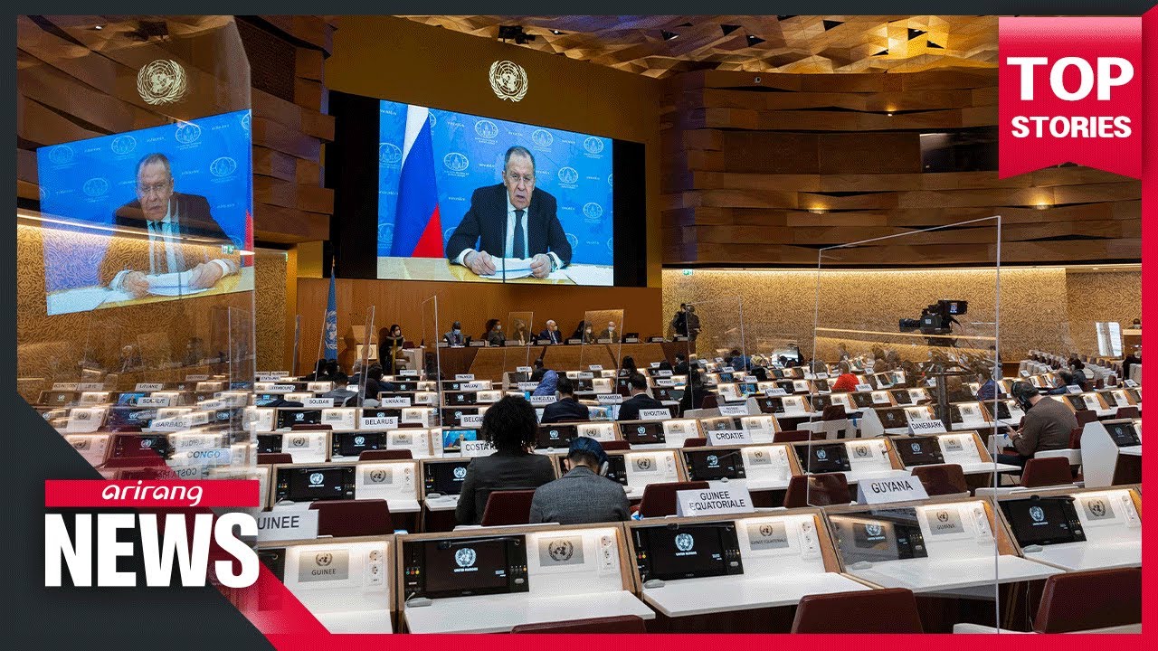 S. Korean diplomat condemns Russia's invasion of Ukraine at UN Human Rights Council