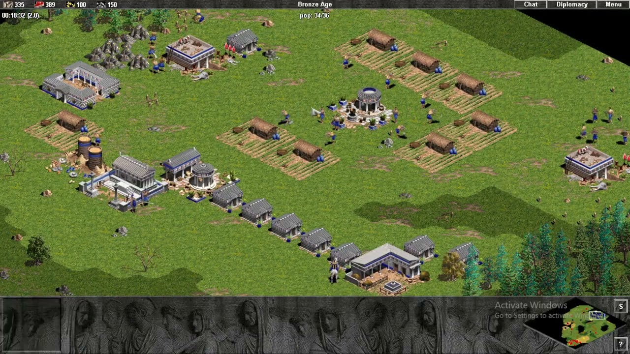 Macedonia khỏe quá, lên 4 ra Hourse thần luôn ấy chứ Choson đỡ đi | Đế Chế AOE 1 | Solo Random 1vs1