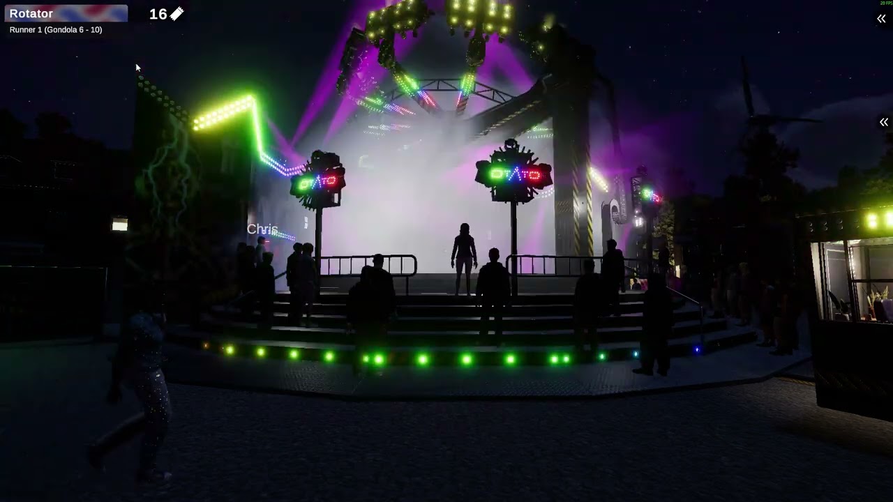 Fairground Online Rotator Fahrt