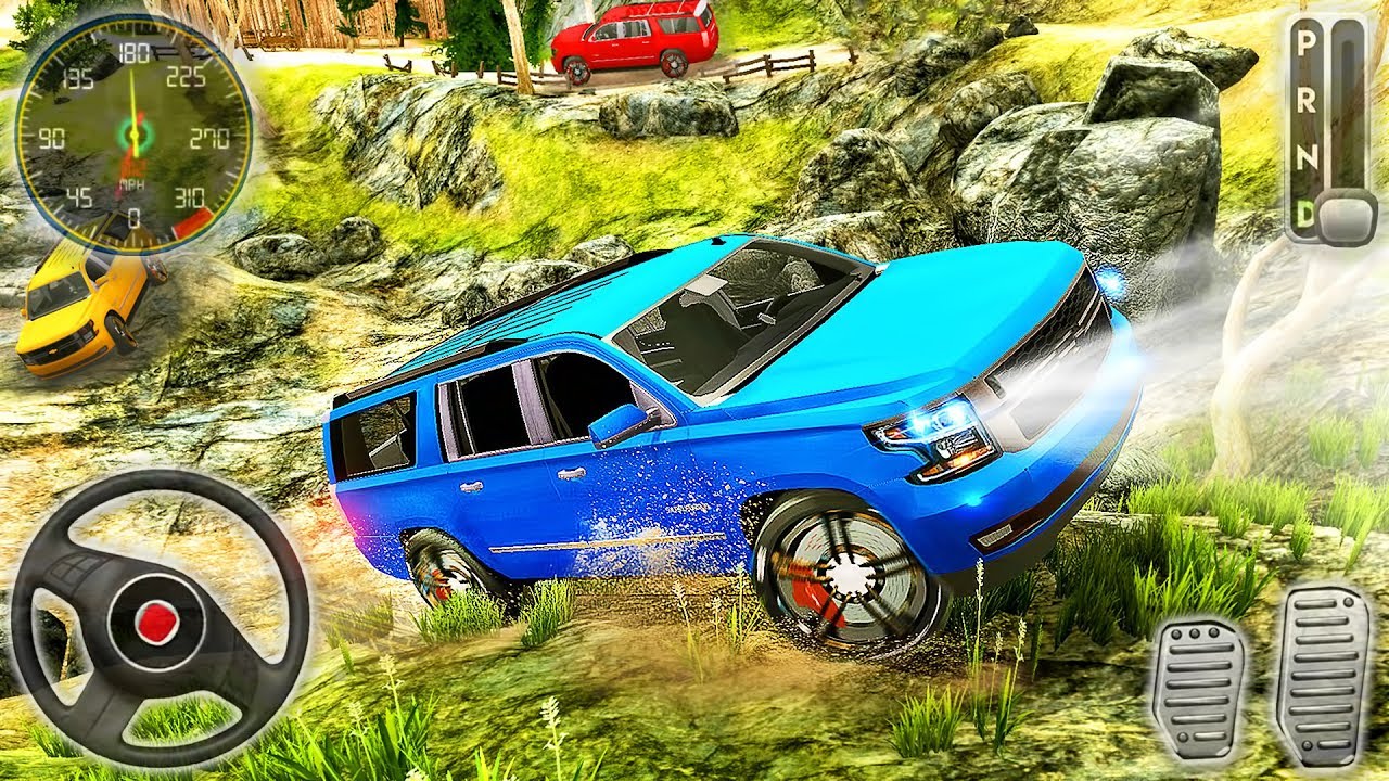 Offroad XC Suburban Car Hill - Mountain Prado 4x4 Driving Simulator - Android GamePlay
